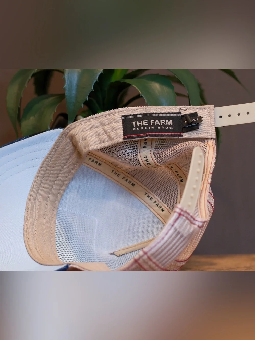 Goorin Bros The Farm Trucker Cap - Denim Blue - Raccoon